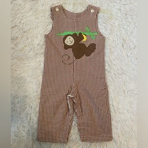 Boys Boutique Monkey Romper